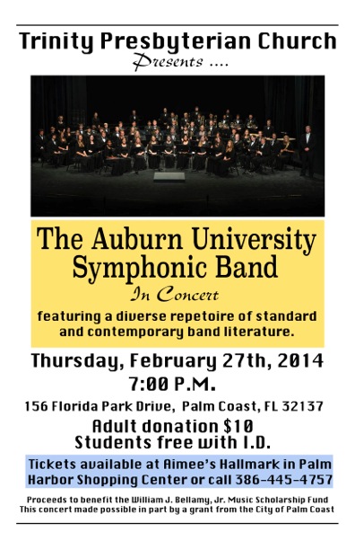 Auburn Band at Trinity
